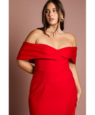 Women's Bardot Ponte Midi Dress