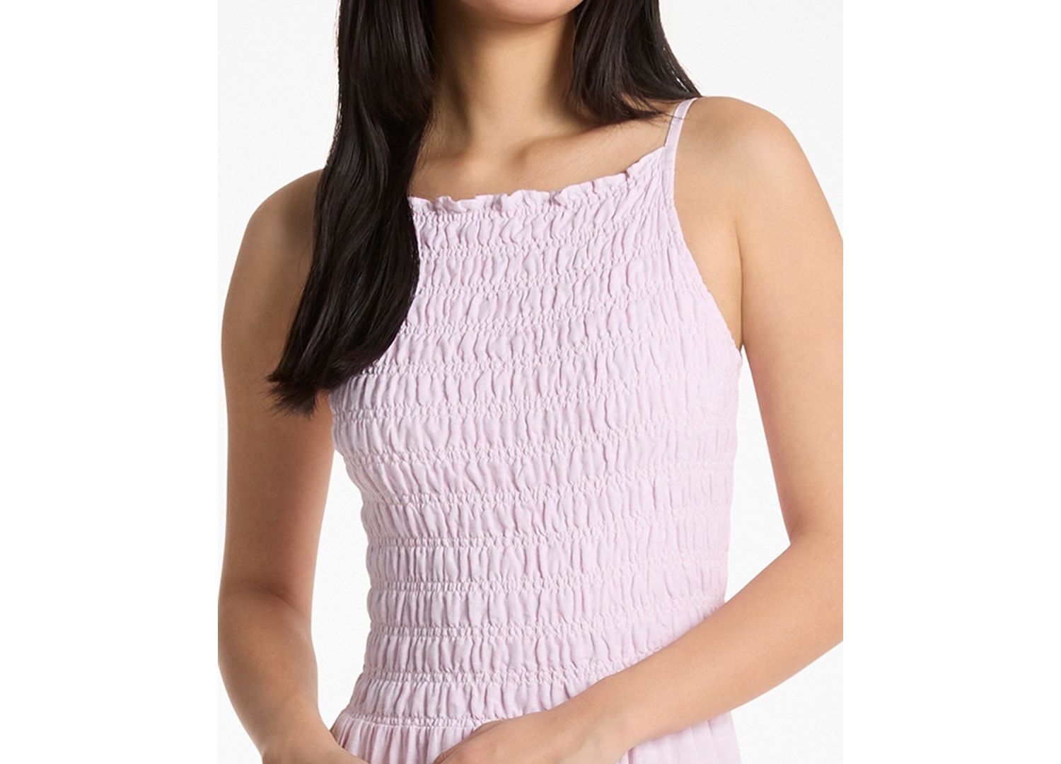 Women's Sleeveless Round Neck A-Line Dress