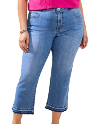 Plus Size Sophia Curvy Micro Flare Jeans