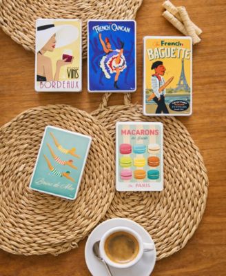 French Mini Tin Chocolate Wafers Bundle, 5-Pc.