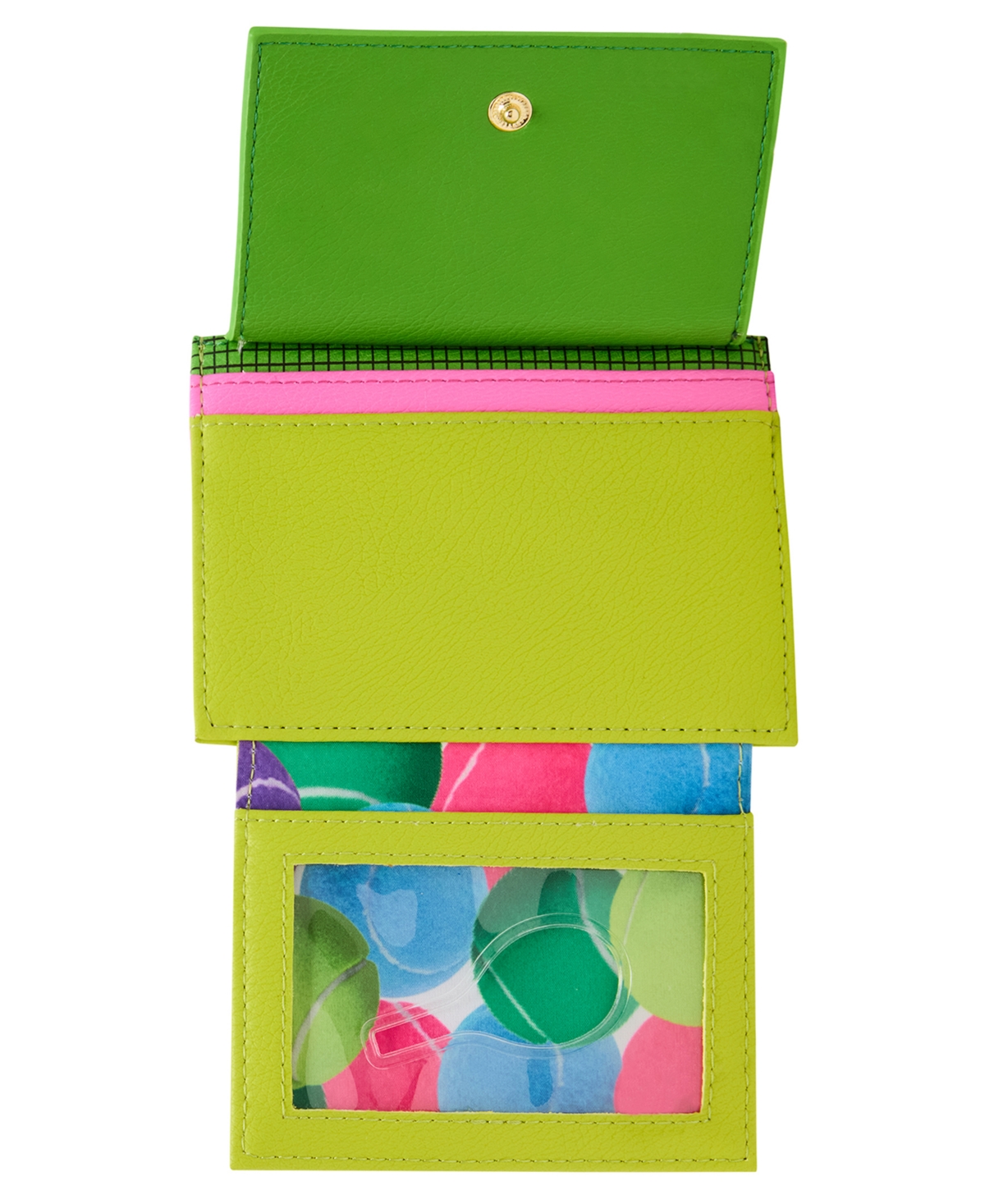 Betsey Johnson Skull Boss Trifold Wallet