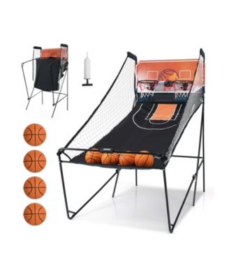 Basketball Arcade Game Collection Kids  Foldable Game with 8 Modes