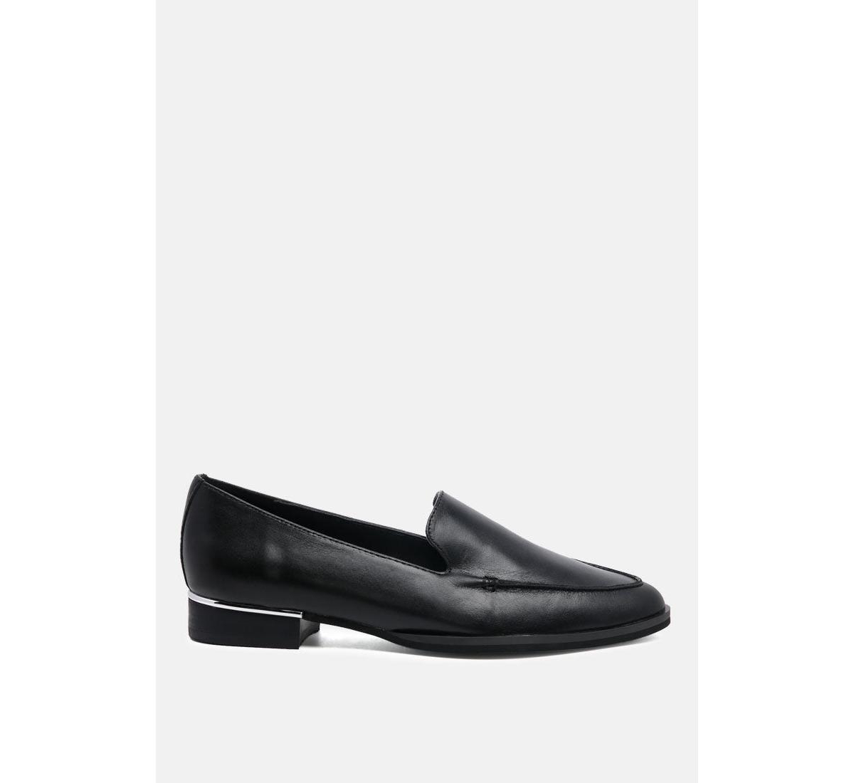 Anna Suede Leather Loafers Women