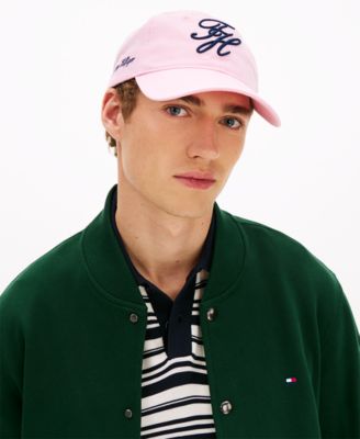 Men's Script Soft Six Panel Embroidered Logo Cap