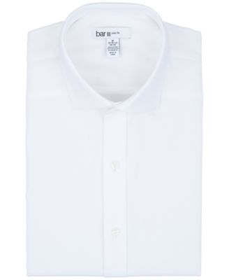 Men's Diamond Dobby Spread Collar Dress Shirt