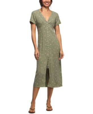 Women's Floral Simone V-Neck Midi Dress