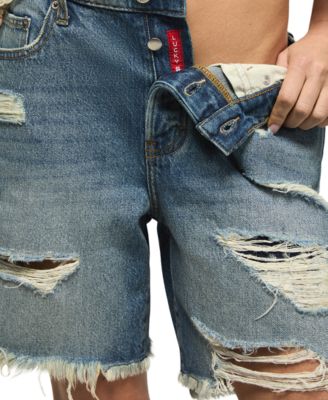 Women's Cotton Baggy Classic High-Rise Shorts