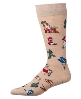 Men's Rodeo Dogs Novelty Crew Socks