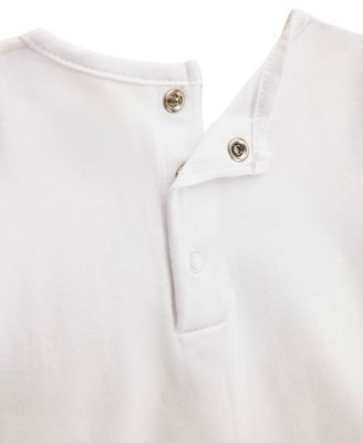 Baby Girls' Short-Sleeve T-Shirt, Shorts & Sock, 3-Piece Set