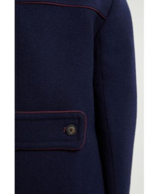 Women's Tailored Padded Lined Midi Coat