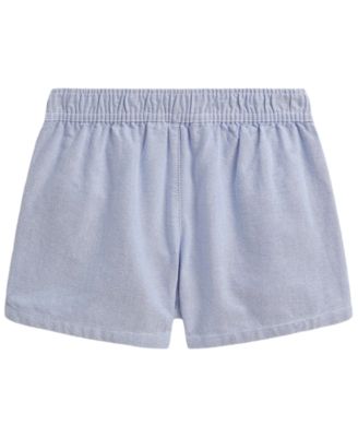 Girls' 2T-6X Cotton Oxford Pull-On Short