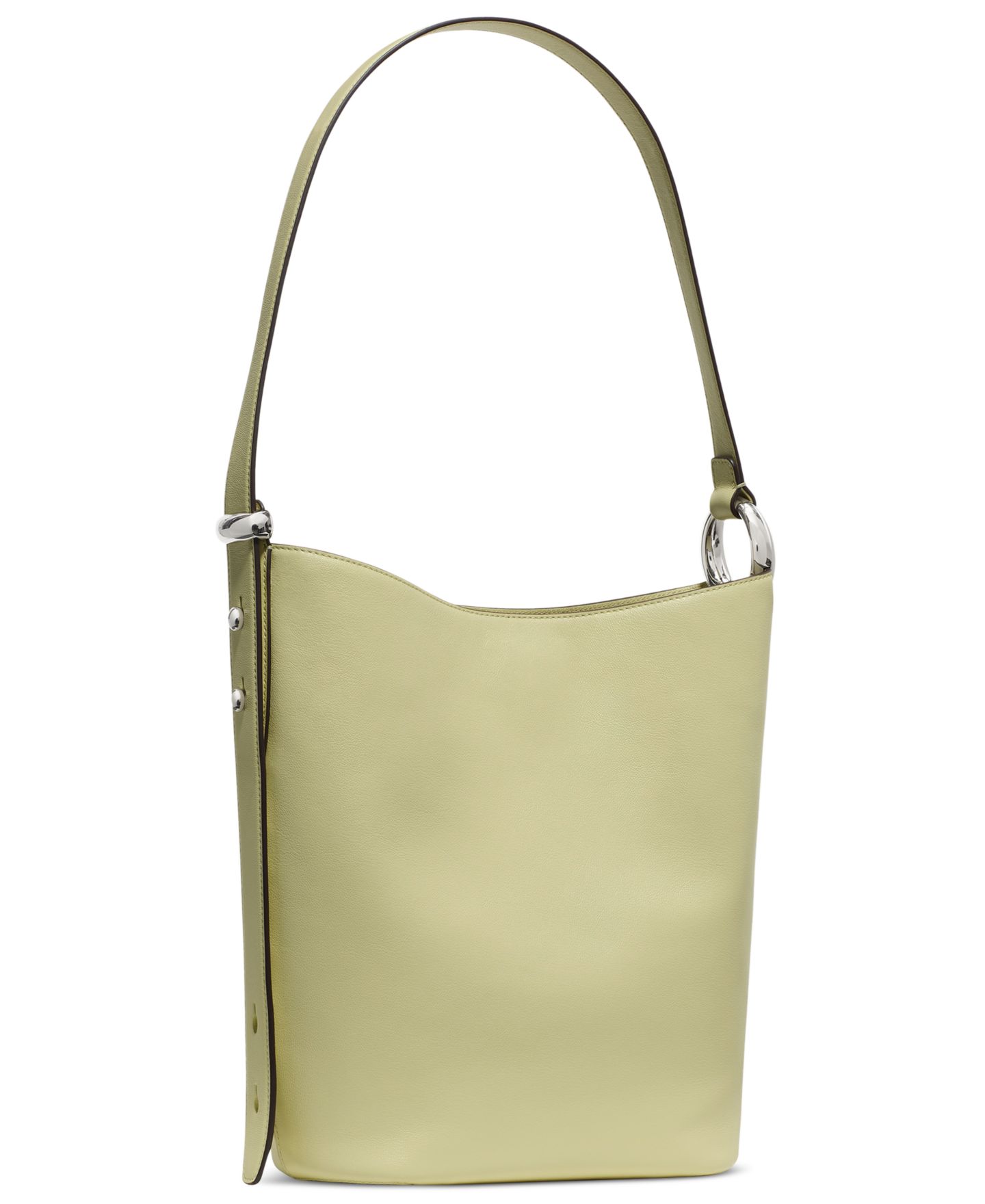 Женская сумка Kate Spade New York Halo Medium Smooth Leather Bucket, цвет: Pale Citron — фото 4