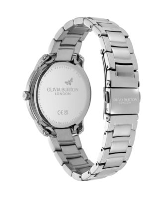 Women's Colourwave Silver Tone Stainless Steel Bracelet Watch, 36mm