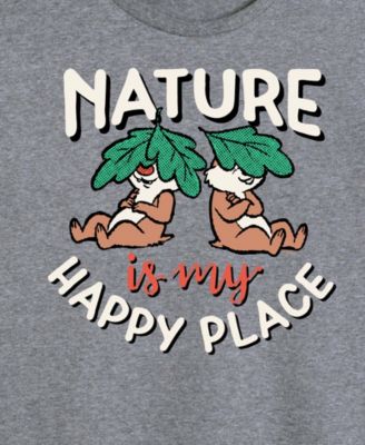 Plus Size Disney Nature My Happy Place Short-Sleeve Graphic T-Shirt
