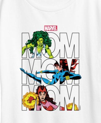 Plus Size Marvel Mom Short-Sleeve Graphic T-Shirt