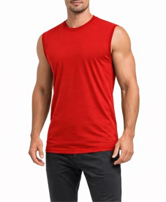 Men's Slim-Fit Sleeveless Muscle T-Shirt