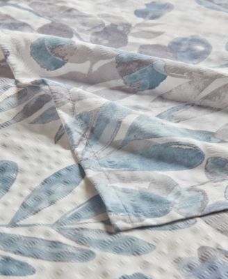 Bonnie Printed Seersucker Shower Curtain, 72" x 72"