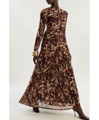 Women's Sculpted Ruched Maxi Dress