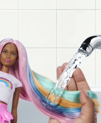 Rainbow Sparkle Hair Fashion Doll with Styling Accessories