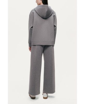 Women's Relaxed Wide-Leg Track Pants