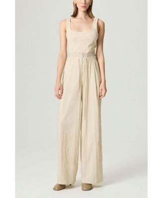 Women's Drawstring-Waist Relaxed Pants