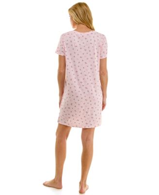 Women's Relaxed Short-Sleeve Sleep Shirt