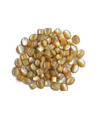 Sterling Mother of Pearl Diamond Shaped Cluster Pendant Enhancer