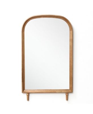 Horizon Arch Wooden 23.6" W x 39.6" H Wall Mirror with Legs