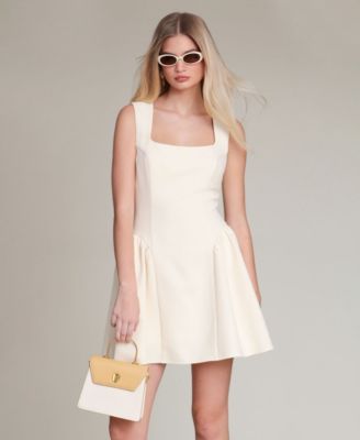 Women's Hip Flounce Mini Dress