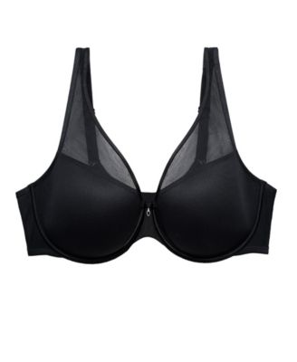 Women's Sheer Mesh Plunge T-shirt Bra