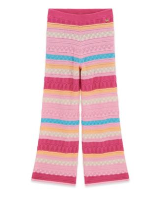 Girls' 7-16 Crochet Palazzo Pants