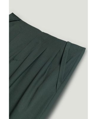 Women's Forest Cropped Cigarette Trousers