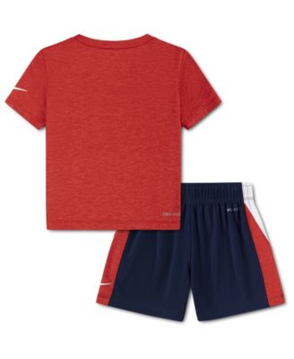 Baby Boys' Dropset Icon T-shirt and Shorts, 2-piece Set 
