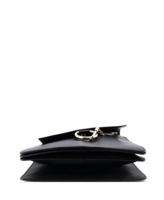 Medium Faye Shoulder Bag Leather and Suede