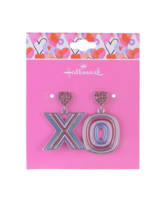 XO Drop Earrings