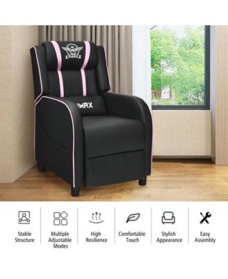 Massage Gaming Recliner Chair Racing Single Lounge Sofa Home Theater Seat
