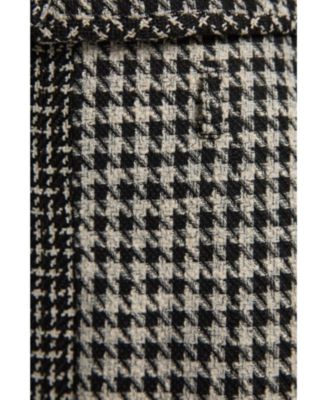 Women's Tweed Belted Pencil Skirt