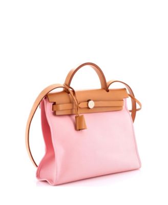 31 Herbag Zip Leather and Toile