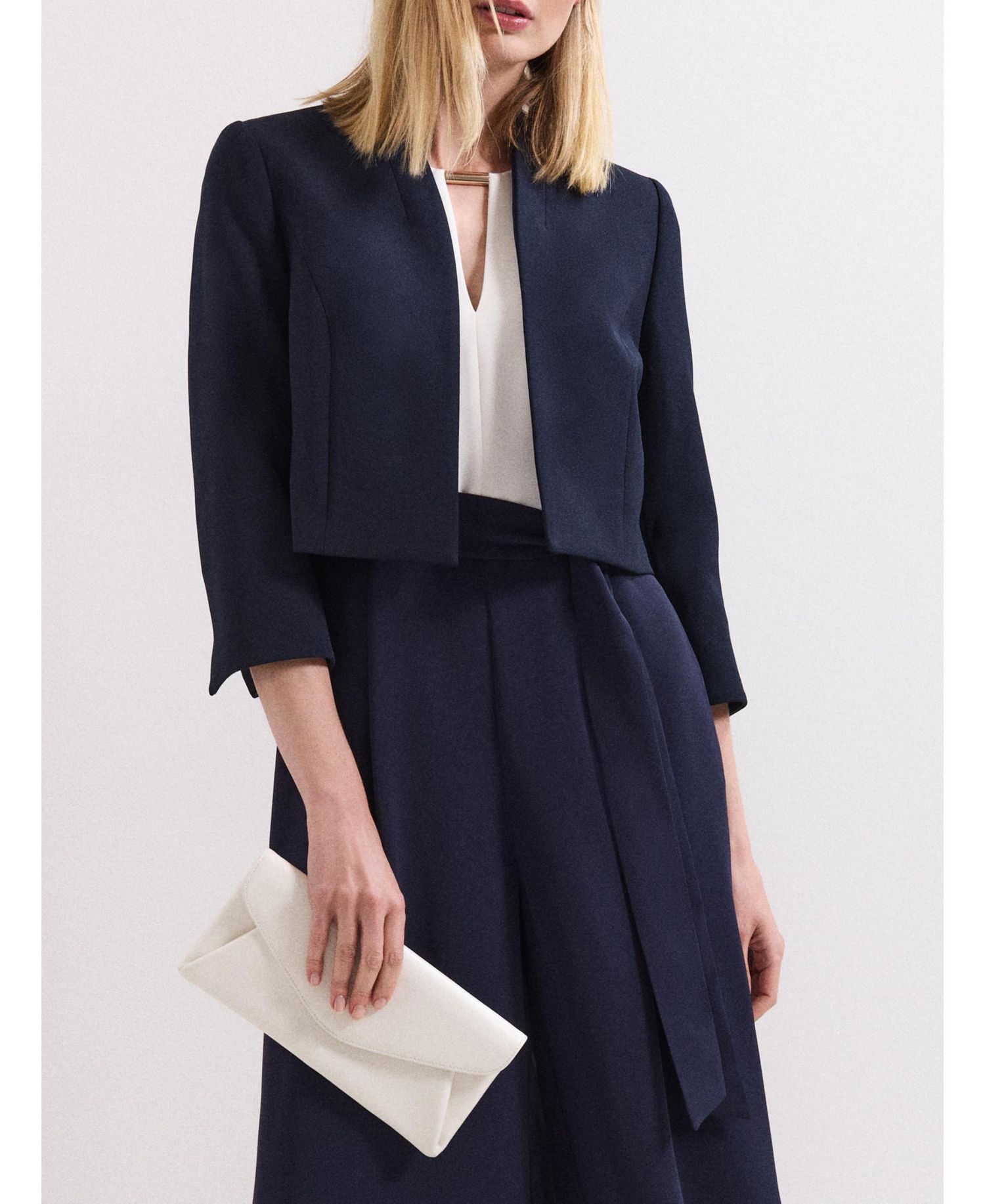 Women's Catherine Cropped 3/4 Sleeve Jacket