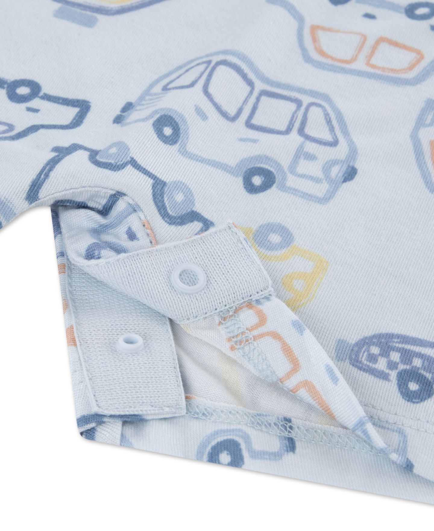 Комбинезоны Huggies Henley Neck Romper, 2-Pack для мальчиков-малышей, цвет: Синий — фото 4