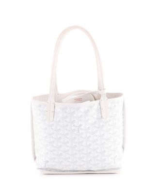 Mini Anjou Reversible Tote Coated Canvas