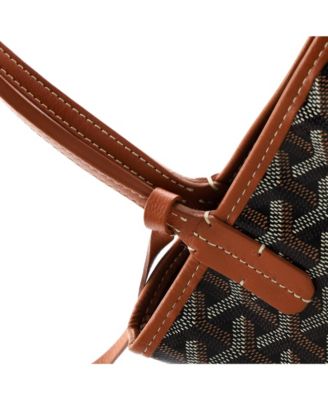 Mini Anjou Reversible Tote Coated Canvas