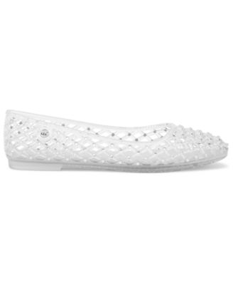 MICHAEL Women's Pixie Jelly Slip-On Ballet Flats