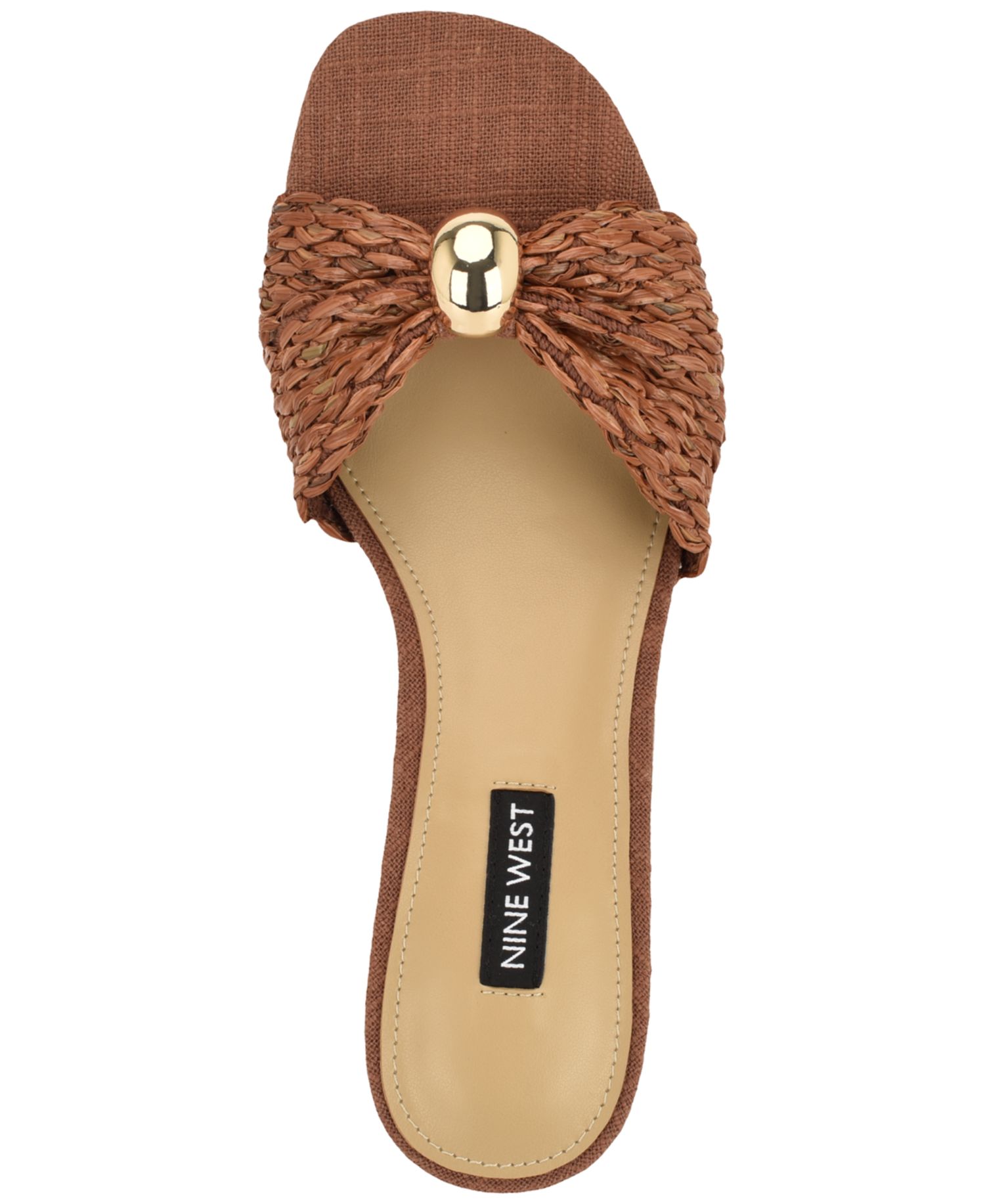 Women's Gerry Ornamented Slip-On Block Heel Dress Sandals