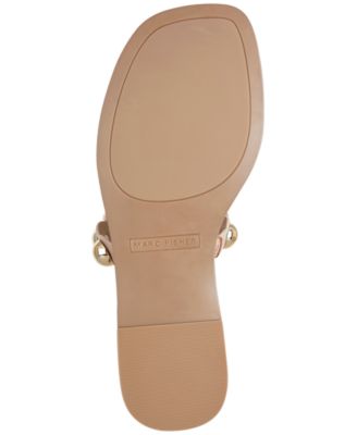 Women's Zaby Ornamented Toe Ring Flat Sandals