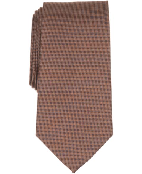 Мужские галстуки Brooks Brothers Solid Pattern Classic Tie, цвет: Коричневый