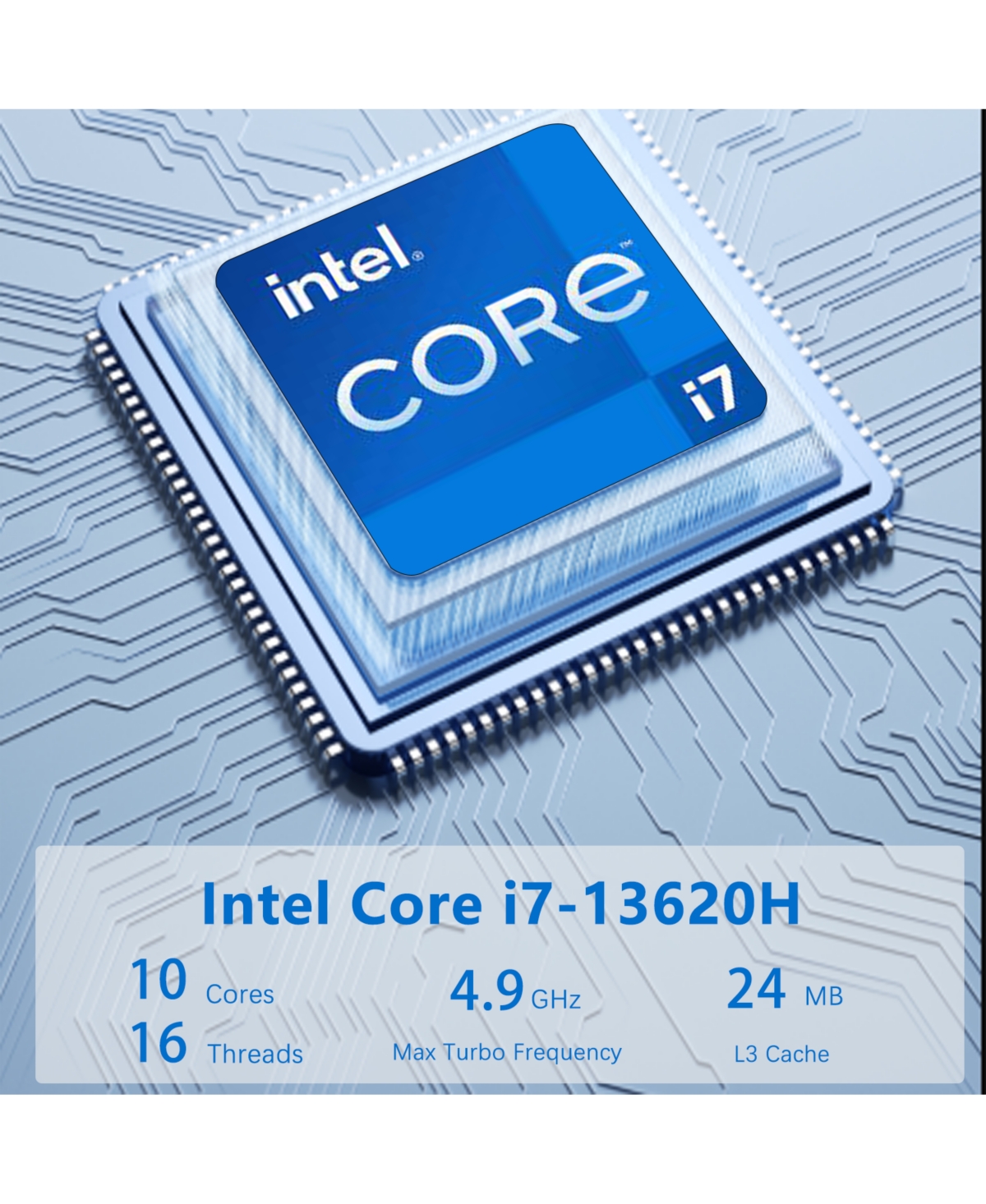 Lenovo ThinkCentre Small Form Factor Business Desktop, Intel Core i7-13620H, 16GB DDR5, 1TB Ssd, Wired Kb & Mouse, Windows 11 Pro