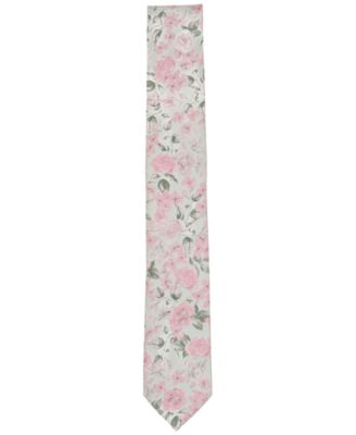 Men's Heron Floral Skinny Tie