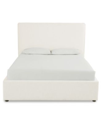 Marcel 64" Upholstered Flanged Seam Full Bed 