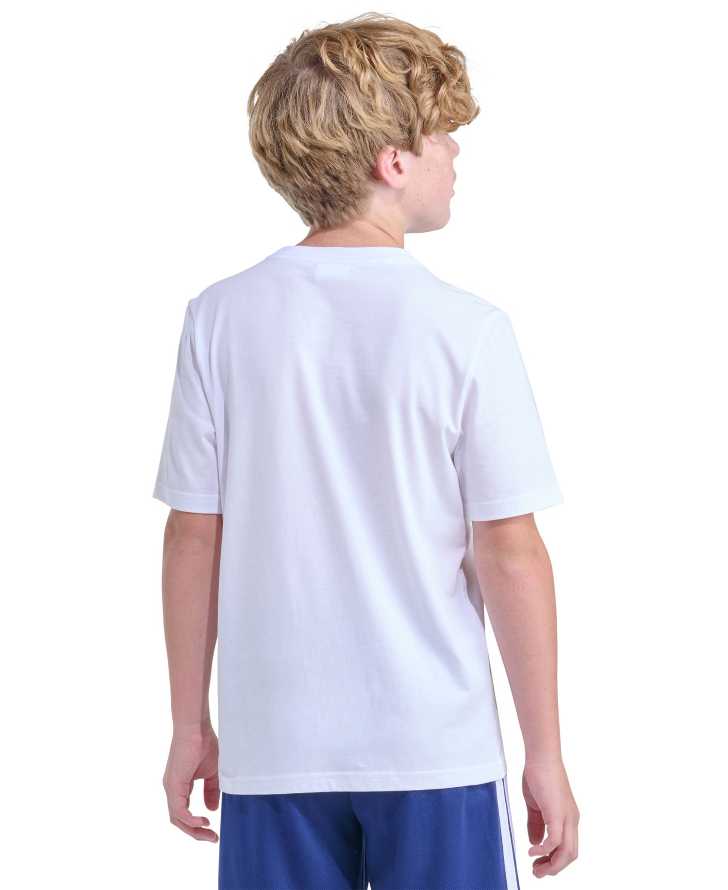 Boys' 8-20 Short-Sleeve Spray Gradient Logo T-Shirt